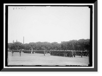 Historic Framed Print, DISTRICT PUBLIC SCHOOLS. HIGH SCHOOL CADETS ON ELLIPSE - 2,  17-7/8" x 21-7/8" Historic Framed Print, DISTRICT PUBLIC SCHOOLS. HIGH SCHOOL CADETS ON ELLIPSE - 2,  17-7/8" x 21-7/8"