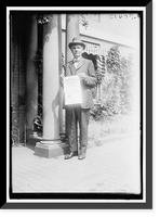 WOMAN SUFFRAGE D.G. JAMES AND LETTER FROM WISCONSIN, Antique Wall Art