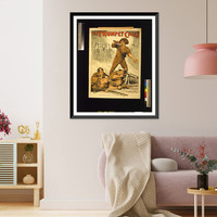 The trumpet calls. Norman Lindsay, Vintage Print