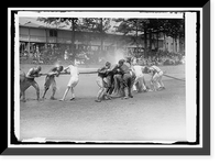 Historic Framed Print, FOURTH OF JULY. SCENES IN CELEBRATION AT WALTER REED - 5,  17-7/8" x 21-7/8"