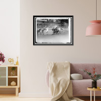 Historic Framed Print, FOURTH OF JULY. SCENES IN CELEBRATION AT WALTER REED - 5,  17-7/8" x 21-7/8"
