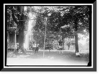 YOUNG WOMEN'S CHRISTIAN ASSOCIATION. SCENES AT Y.W.C.A. CAMP - 4, Historic Print