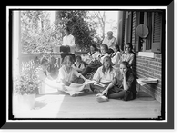 YOUNG WOMEN'S CHRISTIAN ASSOCIATION. SCENES AT Y.W.C.A. CAMP - 5, Antique Poster