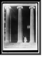 LIBERTY LOANS. TABLEAU ON TREASURY STEPS Classic, Vintage Poster
