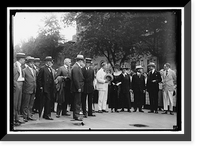 Historic Framed Print, BAKER, NEWTON DIEHL. SECRETARY OF WAR, 1916-1921. WAR RISK GROUP,  17-7/8" x 21-7/8"