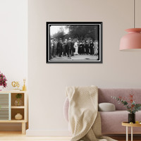 Historic Framed Print, BAKER, NEWTON DIEHL. SECRETARY OF WAR, 1916-1921. WAR RISK GROUP,  17-7/8" x 21-7/8"