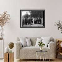 Historic Framed Print, BAKER, NEWTON DIEHL. SECRETARY OF WAR, 1916-1921. WAR RISK GROUP,  17-7/8" x 21-7/8"