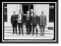 POST OFFICE DEPARTMENT. POSTAL DELEGATION AT WHITE HOUSE, Vintage Poster