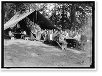 NATIONAL EMERGENCY WAR GARDENS COM. GIRL SCOUTS AND OTHERS - 7, Antique Print