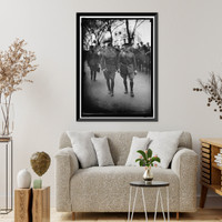 PERSHING, JOHN J. GENERAL, U.S.A. FIRST DIVISION; PARADE Classic, Antique Poster