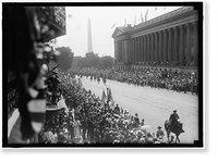 FIRST DIVISION, A.E.F. AMERICAN EXPIDITIONARY FORCES. MISCELLANEOUS VIEWS OF PARADE - 12, Historic Print