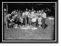 NATIONAL EMERGENCY WAR GARDENS COM. GIRL SCOUTS AND OTHERS - 10, Vintage Print