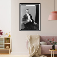 Historic Framed Print, COLE, CLARKE P. PORTRAIT - 3,  17-7/8" x 21-7/8"