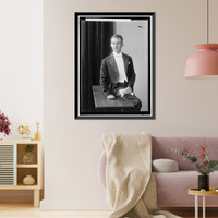 Historic Framed Print, COLE, CLARKE P. PORTRAIT - 4,  17-7/8" x 21-7/8"