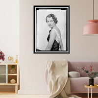 Historic Framed Print, BULLOCK, W.C., MRS. PORTRAIT,  17-7/8" x 21-7/8"
