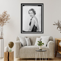 Historic Framed Print, BULLOCK, W.C., MRS. PORTRAIT,  17-7/8" x 21-7/8"