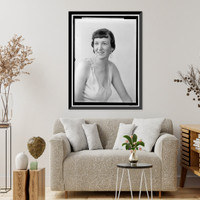 Historic Framed Print, AHLERS, DOROTHY. PORTRAIT - 2,  17-7/8" x 21-7/8"