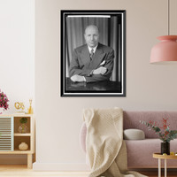 Historic Framed Print, EN, BENJAMIN. PORTRAIT - 3,  17-7/8" x 21-7/8"