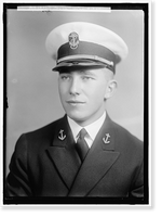Historic Framed Print, CRANE, RACE F. MIDSHIPMAN. PORTRAIT,  17-7/8" x 21-7/8"