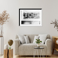 Historic Framed Print, L to R: Hilles, Charlie Herman, Opham, Col. New, Stone,  17-7/8" x 21-7/8"