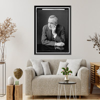 Historic Framed Print, TOLSON, BERNARD R. PORTRAIT,  17-7/8" x 21-7/8"