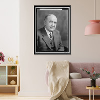 Historic Framed Print, CUMMINGS, WALTER J. PORTRAIT - 2,  17-7/8" x 21-7/8"