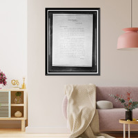 Historic Portrait - White House - Copy of letter on stationery, 1914