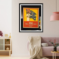 Were YOU there then?. Harry J. Weston, Antique Poster
