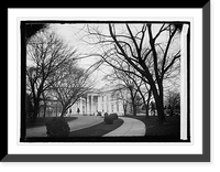 Historic Framed Print, White House - 8,  17-7/8" x 21-7/8"