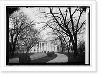 Historic Framed Print, White House - 8,  17-7/8" x 21-7/8"