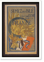 Semez du bleacute. Cest de lor pour la France Classic, Antique Print