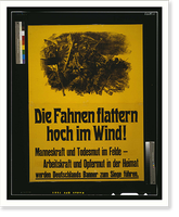 Die Fahnen flattern hoch im Wind!. Anton Hoffmann Muumlnchen 17, Vintage Wall Art