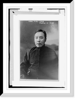 Historic Framed Print, Chao Ping Chun, Premier of China,  17-7/8" x 21-7/8"