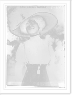 Historic Framed Print, Mrs. Creel-Barnes,  17-7/8" x 21-7/8"