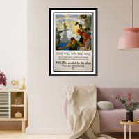 Bring him home with the Victory Loan, Vintage Wall Art
