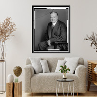 Historic Framed Print, HOOVER, HERBERT C. - 26,  17-7/8" x 21-7/8"