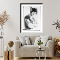 Historic Framed Print, Gertie Millar,  17-7/8" x 21-7/8"