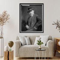 Historic Framed Print, BORGLUM, GUTZON. HONORABLE,  17-7/8" x 21-7/8"