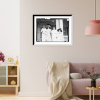 Historic Framed Print, Jessie Wilson, Margaret Wilson, Mrs. Woodrow Wilson, Eleanor Randolph Wilson - 2,  17-7/8" x 21-7/8"