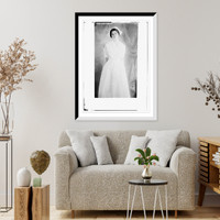 Historic Framed Print, Miss Snodgrass,  17-7/8" x 21-7/8"