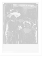 Historic Framed Print, Mrs. Borden Harriman and daughter,  17-7/8" x 21-7/8"