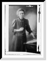 Historic Framed Print, Mme. Curie - 2,  17-7/8" x 21-7/8"