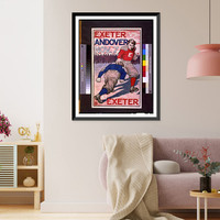 Exeter vs. Andover Nov. 7 at Exeter. B.A. Classic, Antique Print