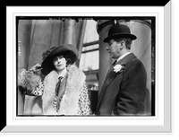 Historic Framed Print, Baron and Baroness de Meyer,  17-7/8" x 21-7/8"