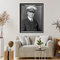 Historic Framed Print, RIGGS, CHARLES. ADMIRAL,  17-7/8" x 21-7/8"