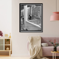 Historic Framed Print, HOOVER, HERBERT C., MRS. - 2,  17-7/8" x 21-7/8"