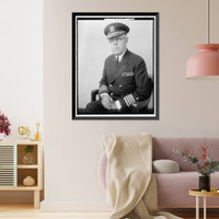 Historic Framed Print, ROSSITER, P.S. COM. - 2,  17-7/8" x 21-7/8"