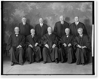 Historic Framed Print, SUPREME COURT, U.S. TAFT COURT - 6,  17-7/8" x 21-7/8"