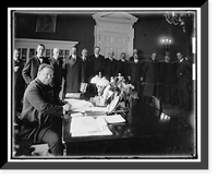 TAFT, WILLIAM HOWARD. SIGNING NEW MEXICO STATEHOOD BILL, Antique Wall Art