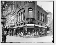 Historic Framed Print, DAVIS, JAMES STORE, 12TH STREET,  17-7/8" x 21-7/8"